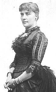 Portrett Amalie Skram ca 1880