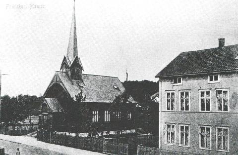 Frikirken i Hornsgate på Hamar, etter  1894