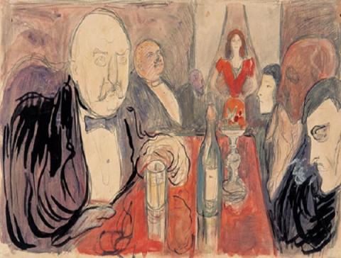 Edvard Munch: Boheme II