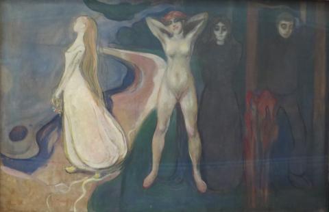 Edvard Munch Kvinnen i tre stadier, 1894
