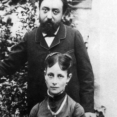Émile Schuffenecker med kone Louise Lançon