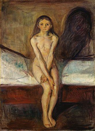 Edvard Munch: Pubertet (1894)