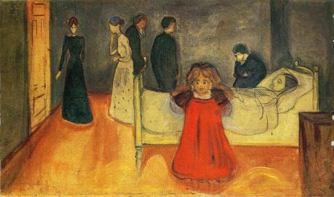 Edvard Munch Den døde mor barnet (1897-99)