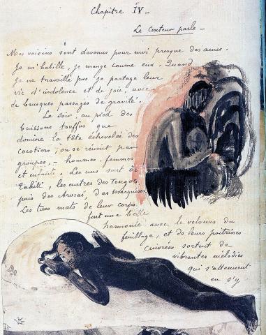 Fra Paul Gauguins skissebok 1893-97