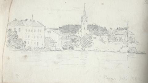 Edvard Munch: Fra Hamar, 1882