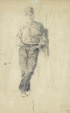 Edvard Munch: Ole Thingstad, 1882