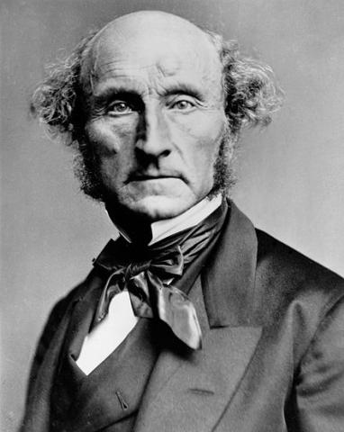 Fotografisk portrett av John Stuart Mill