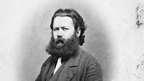 Fotografi av Henrik Ibsen 1863-64