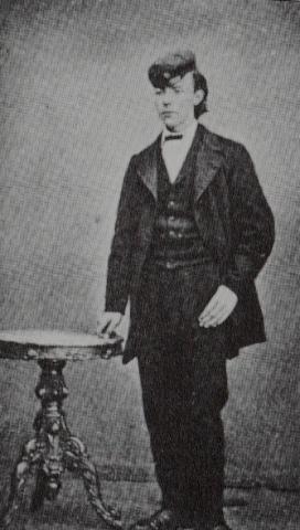 Arne Garborg som student ca 1875