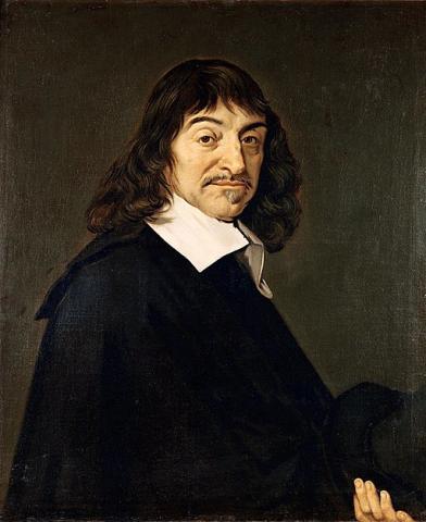 René Descartes malt av Frans Hals