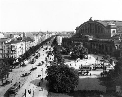 Anhalterbahnhof, Berlin, c. 1900