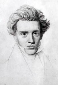 Portrett av Søren Kierkegaard
