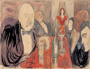 Edvard Munch: Boheme II