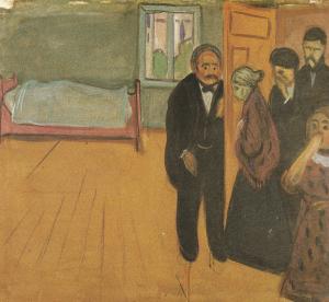 Edvard Munch Liklukt 1898-1902 Maleri