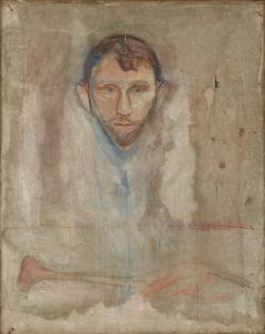 Edvard Munch: Portrett av Stanislaw Przybyzsewski, 1894