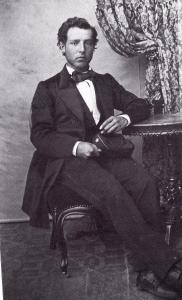 Gerhard Armauer Hansen som student 1856