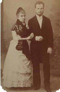 Fotografi av Sofia Casanova og Wincenty Lutowski 1887