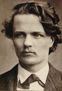 August Strindberg april 1875