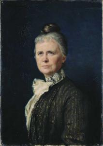 Ragna Nielsen malt av Asta Nørregaard 1900