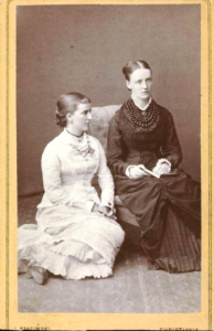 Fotografi av Amalie Müller og Kathinka Heiberg ca 1881
