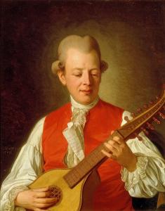 Carl Michael Bellman, 1779, malt av Per Krafft
