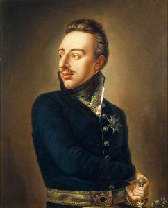 Gustav 4. Adolf malt av Per Krafft i 1809